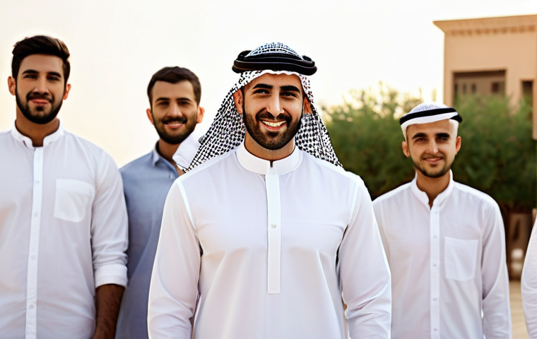 청소년상담사 실습기관에서의 성공 사례 - **Prompt:** "A compassionate and approachable female Arab youth guide, in her late 20s to early 30s,...