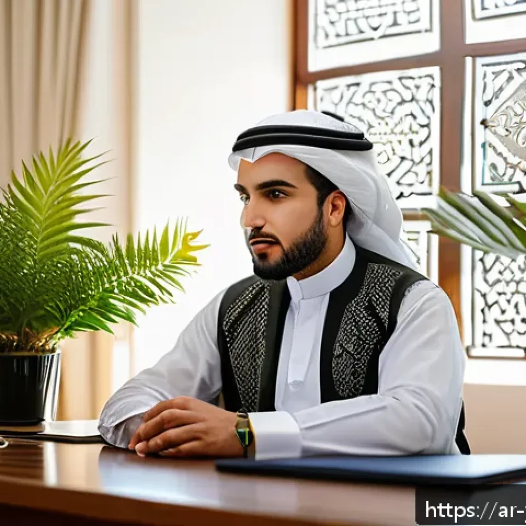청소년상담사 실무 능력 향상 방법 - A professional Arabic-speaking counselor attentively practicing active listening during a consultati...