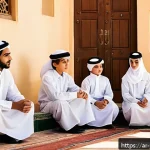 Home 21 청소년상담사 필기시험에서 자주 출제되는 이론 - A culturally rich classroom scene in an Arab country showing a diverse group of attentive Arab youth...